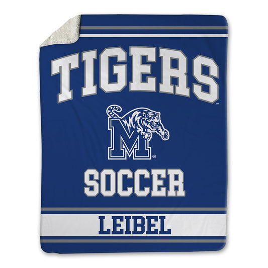 Memphis - NCAA Women's Soccer : Natalie Leibel - Blanket-0