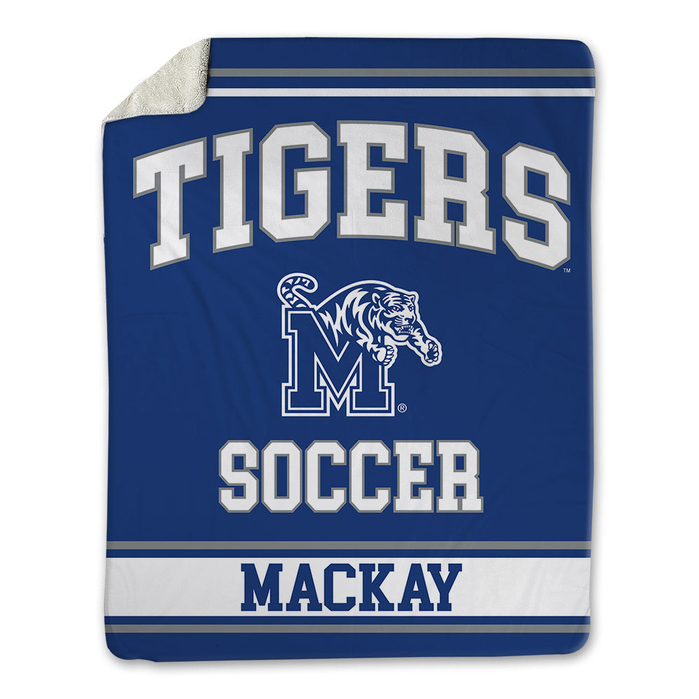 Memphis - NCAA Women's Soccer : Evelyn Mackay - Blanket-0