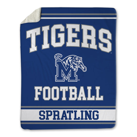 Memphis - NCAA Football : Kadan Spratling - Blanket-0