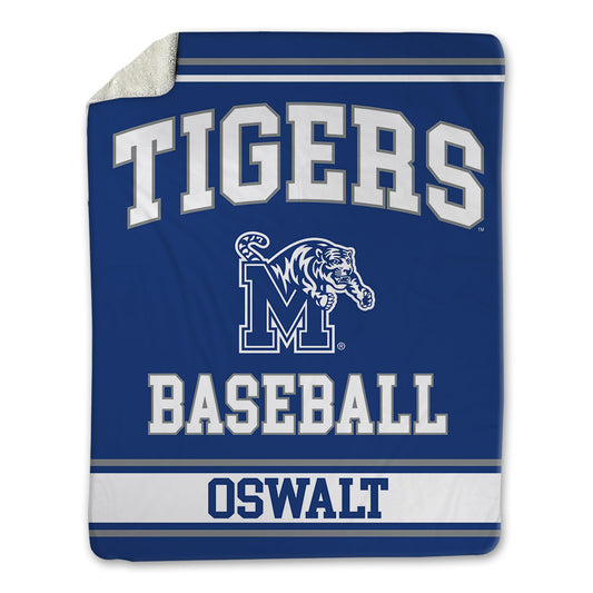 Memphis - NCAA Baseball : Davis Oswalt - Blanket-0