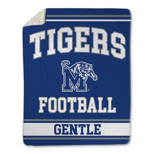 Memphis - NCAA Football : Austin Gentle - Blanket-0