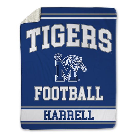 Memphis - NCAA Football : Charles Harrell - Blanket-0
