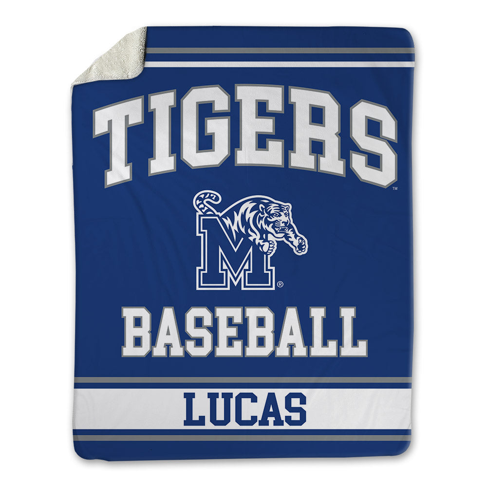 Memphis - NCAA Baseball : Isaac Lucas - Blanket-0