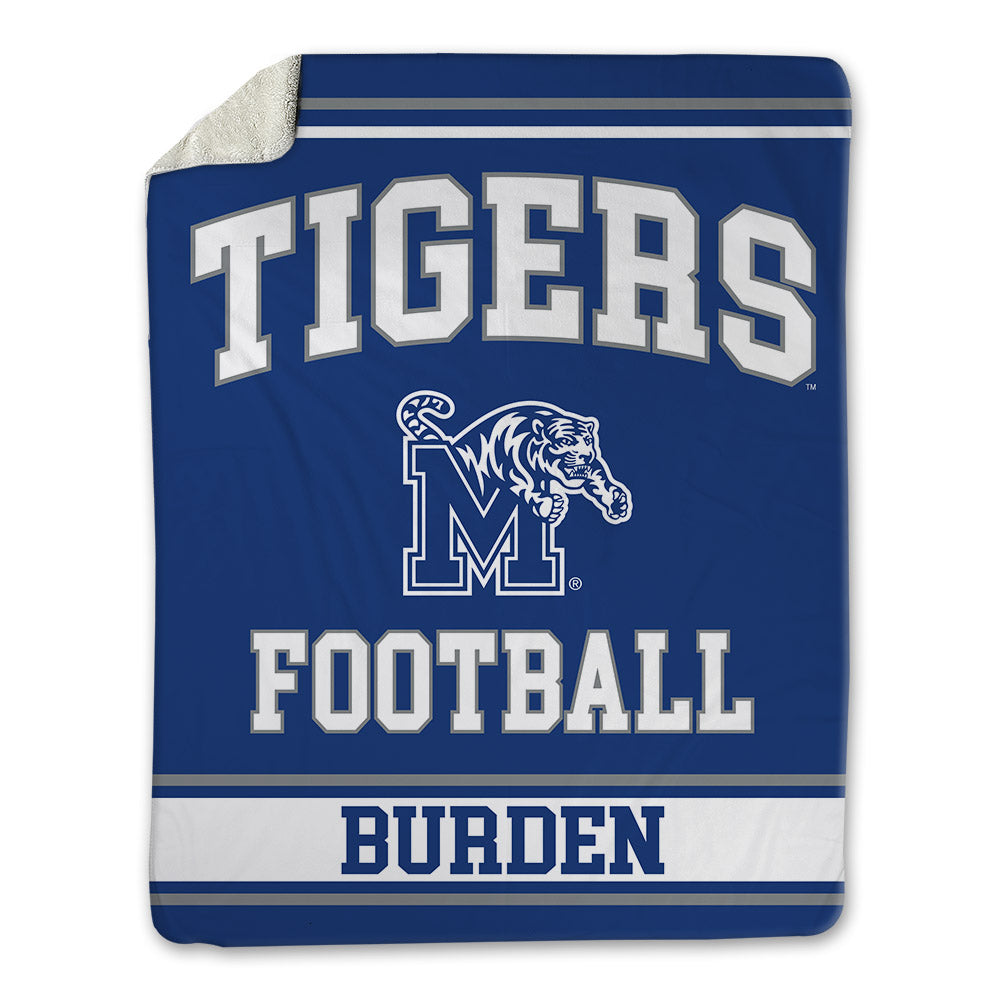 Memphis - NCAA Football : Nick Burden - Blanket-0