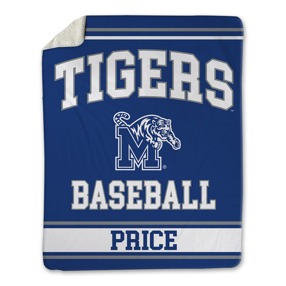 Memphis - NCAA Baseball : Parker Price - Blanket-0