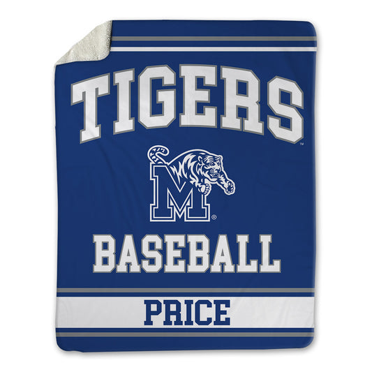 Memphis - NCAA Baseball : Parker Price - Blanket-0