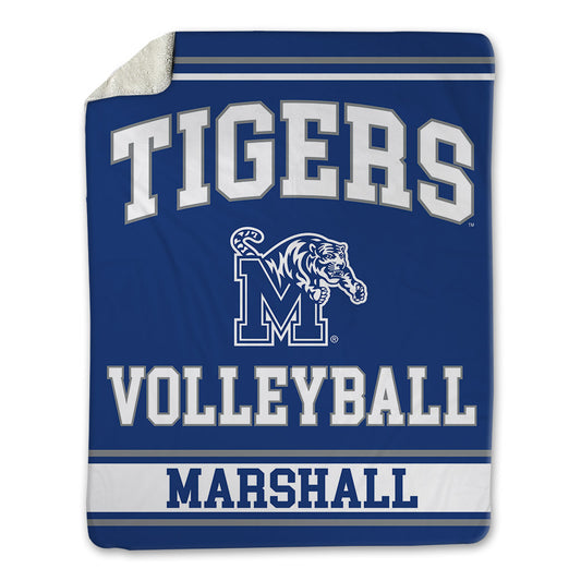 Memphis - NCAA Women's Volleyball : Sydney Marshall - Blanket-0
