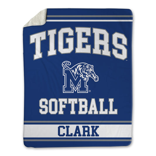 Memphis - NCAA Softball : Shamya Clark - Blanket-0