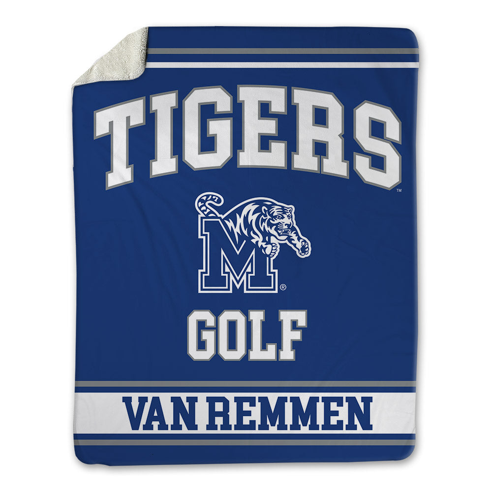 Memphis - NCAA Women's Golf : Carla van Remmen - Blanket-0