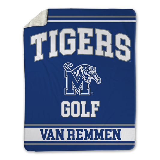 Memphis - NCAA Women's Golf : Carla van Remmen - Blanket-0