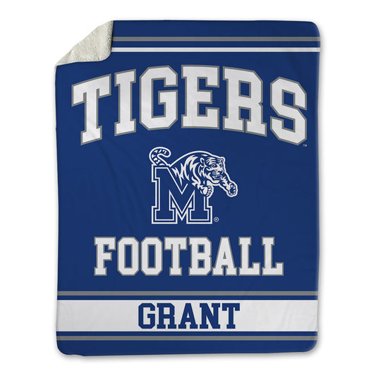 Memphis - NCAA Football : Brian Grant - Blanket-0