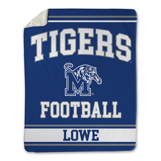 Memphis - NCAA Football : Devan Lowe - Blanket-0