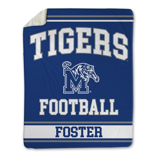 Memphis - NCAA Football : Khalil Foster - Blanket-0