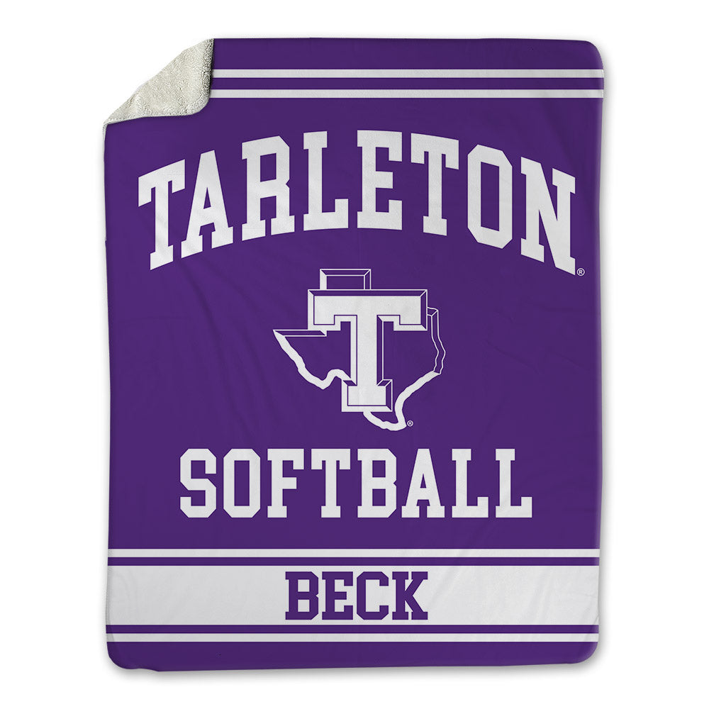 Tarleton State - NCAA Softball : Sadie Beck - Blanket-0