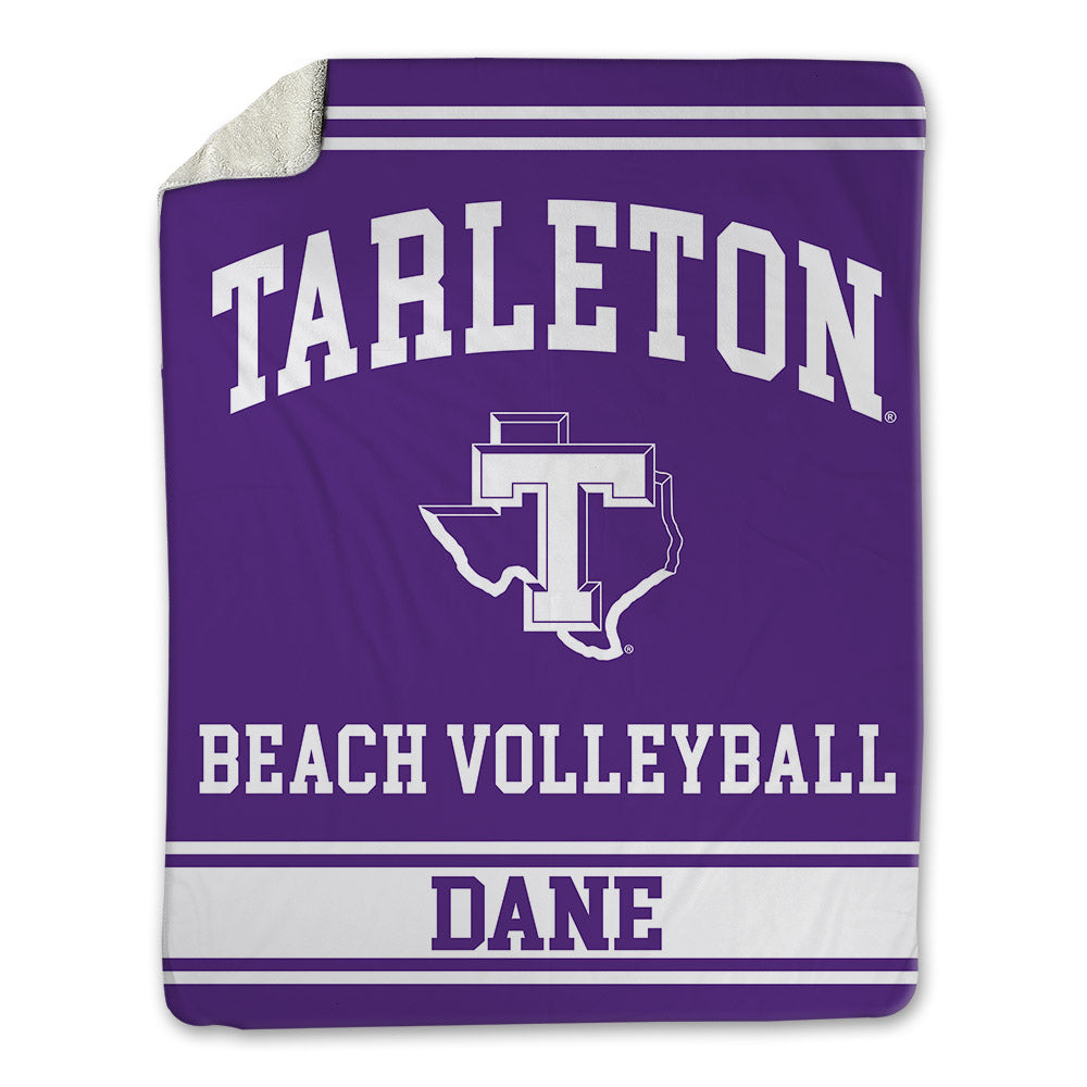 Tarleton State - NCAA Beach Volleyball : Bliss Dane - Blanket-0