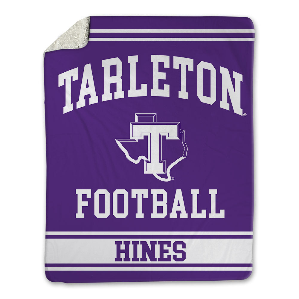 Tarleton State - NCAA Football : Tylan Hines - Blanket-0