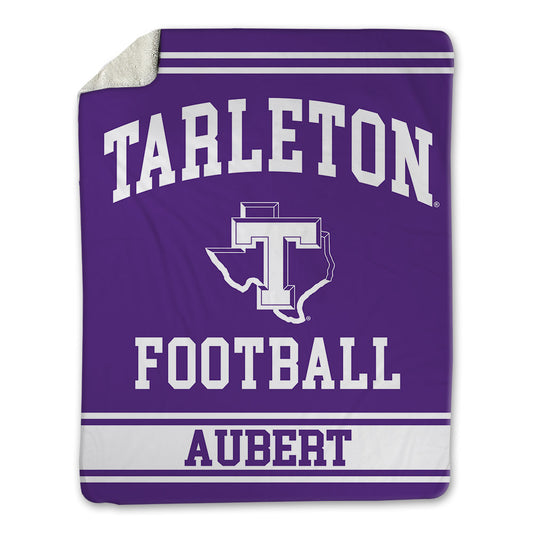 Tarleton State - NCAA Football : Jadan Aubert - Blanket-0