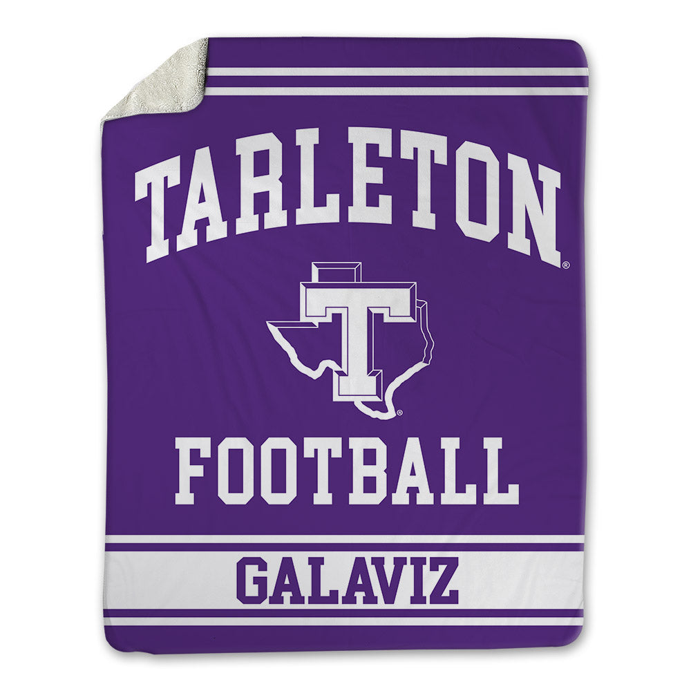 Tarleton State - NCAA Football : Gianni Galaviz - Blanket-0