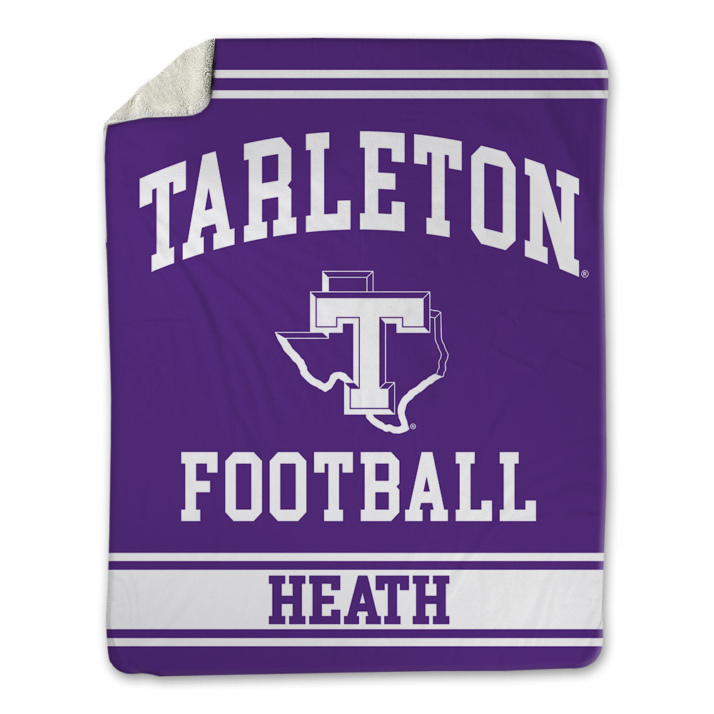 Tarleton State - NCAA Football : Antonio Heath - Blanket-0