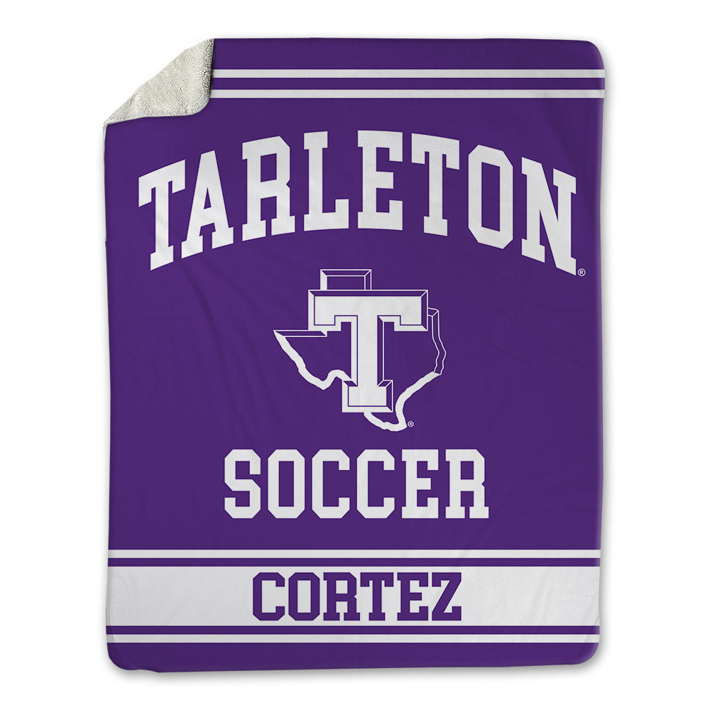Tarleton State - NCAA Women's Soccer : Sam Cortez - Blanket-0