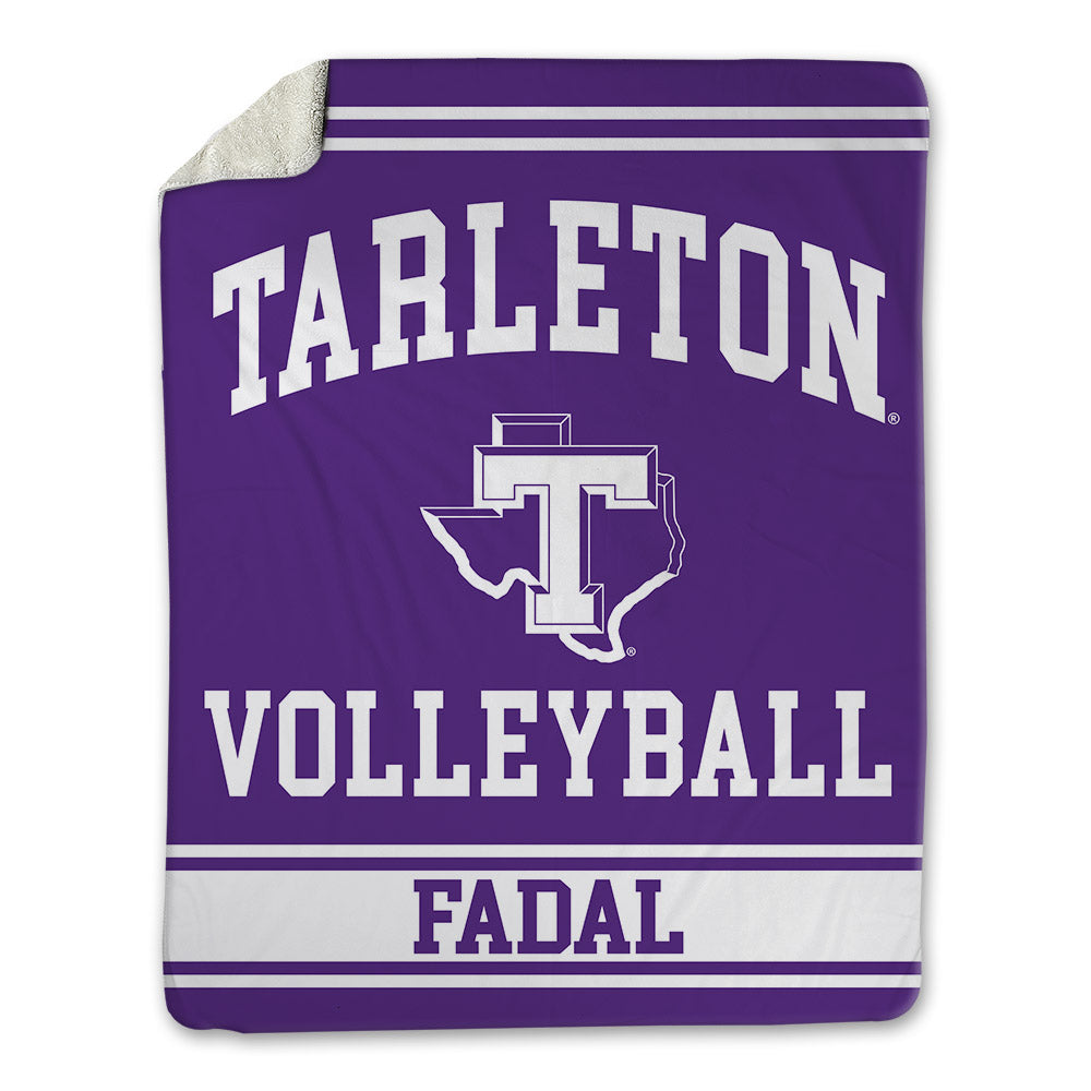 Tarleton State - NCAA Women's Volleyball : Peyton Fadal - Blanket-0