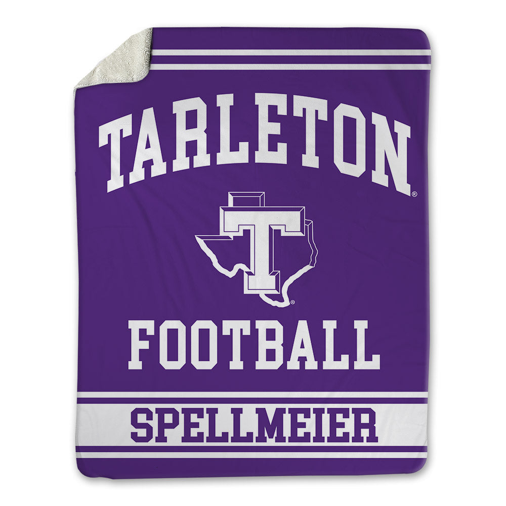 Tarleton State - NCAA Football : CJ Spellmeier - Blanket-0