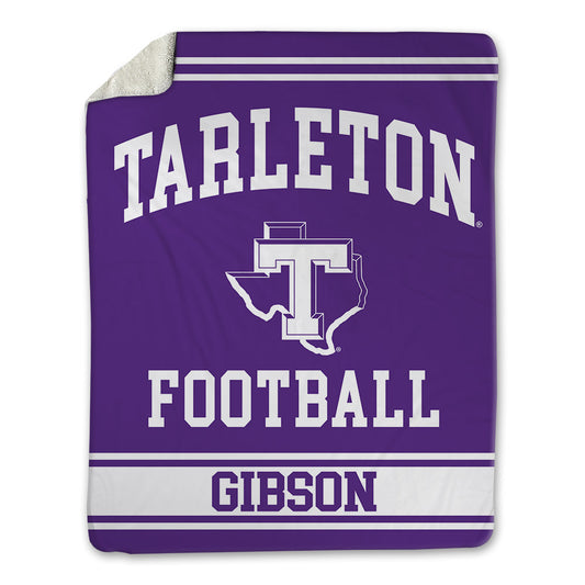 Tarleton State - NCAA Football : Maasai Gibson - Blanket-0