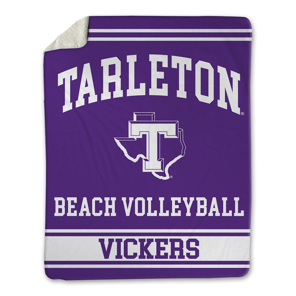 Tarleton State - NCAA Beach Volleyball : Emily Vickers - Blanket-0
