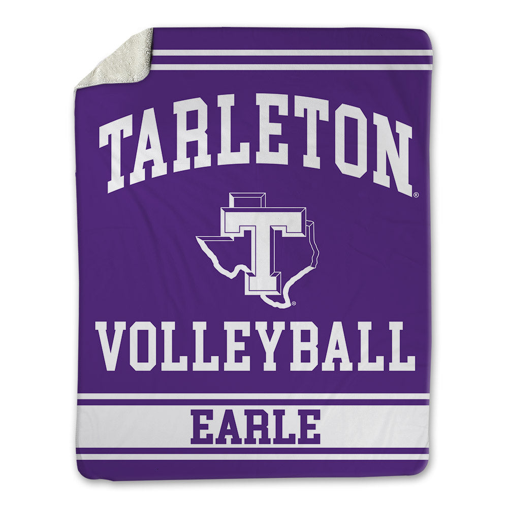 Tarleton State - NCAA Women's Volleyball : Alexa Earle - Blanket-0