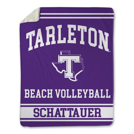 Tarleton State - NCAA Beach Volleyball : Isabel Schattauer - Blanket-0