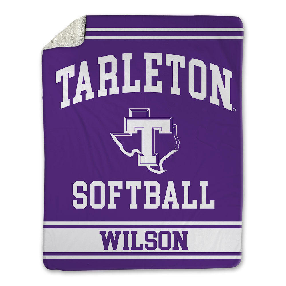 Tarleton State - NCAA Softball : Mikayla Wilson - Blanket-0