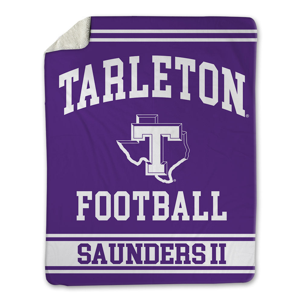 Tarleton State - NCAA Football : Terrance Saunders II - Blanket-0
