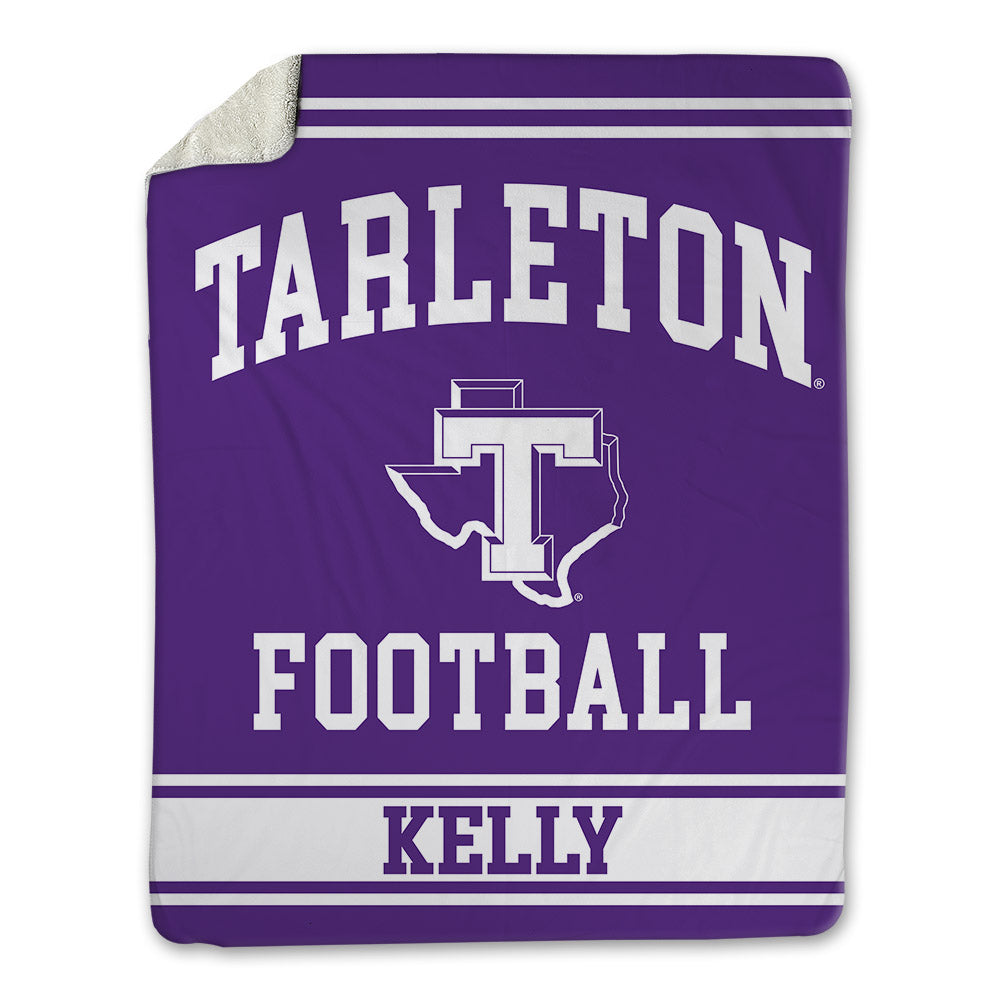 Tarleton State - NCAA Football : Kenyan Kelly - Blanket-0
