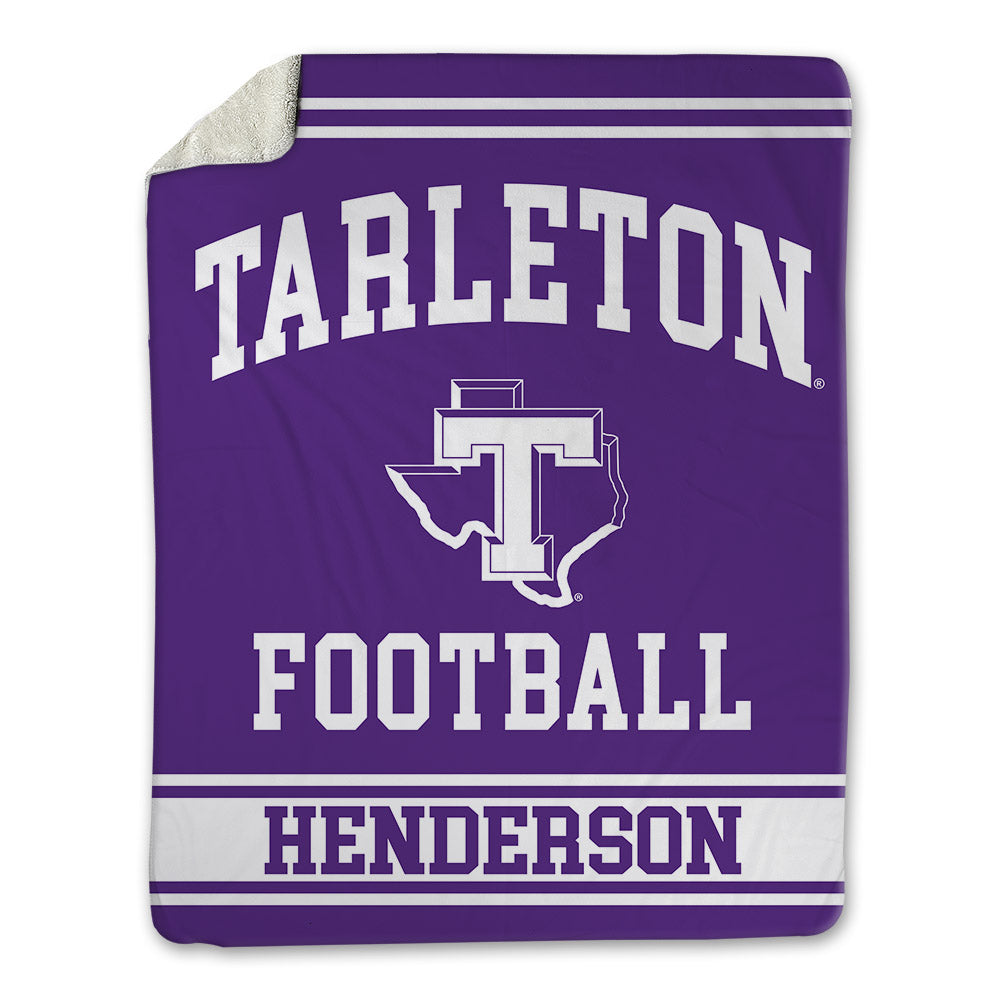 Tarleton State - NCAA Football : Mikey Henderson - Blanket-0