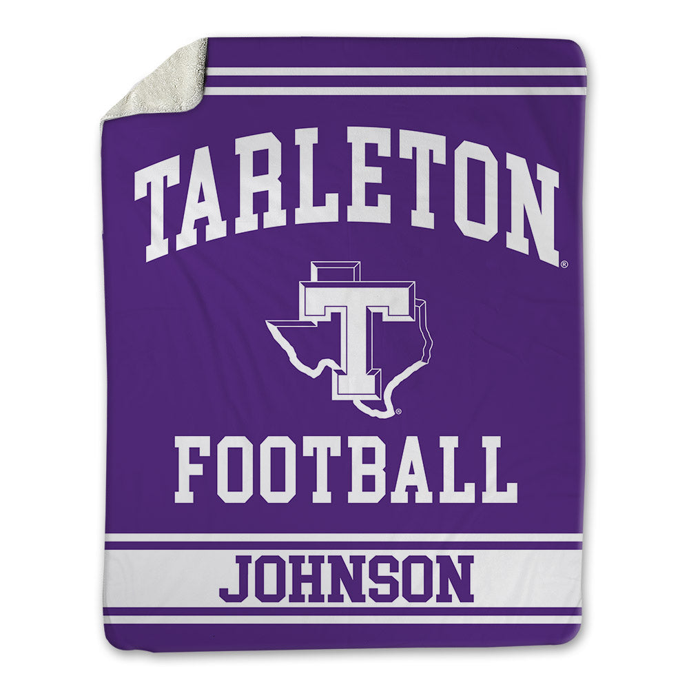 Tarleton State - NCAA Football : Broderick Johnson - Blanket-0
