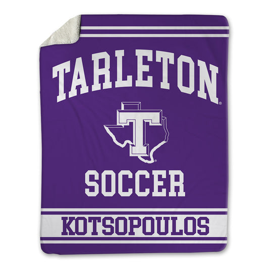 Tarleton State - NCAA Women's Soccer : Kyra Kotsopoulos - Blanket-0