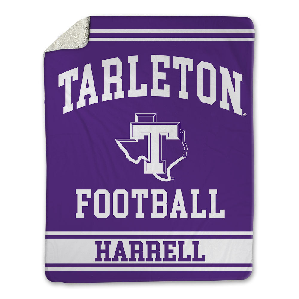 Tarleton State - NCAA Football : Ajai Harrell - Blanket-0