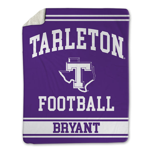 Tarleton State - NCAA Football : Deonte Bryant - Blanket-0