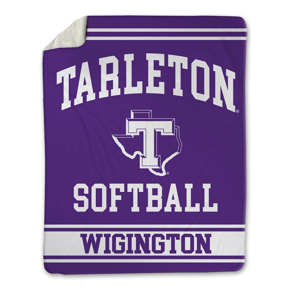Tarleton State - NCAA Softball : Hailey Wigington - Blanket-0