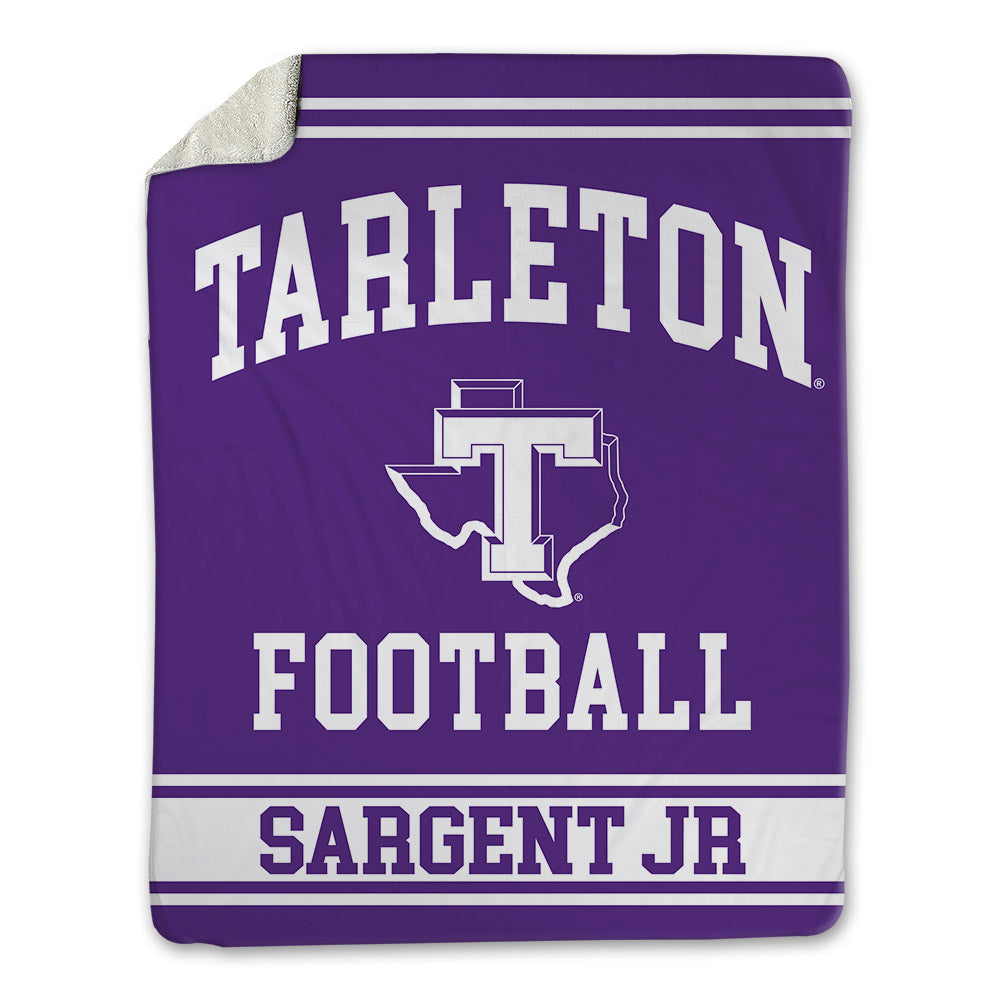 Tarleton State - NCAA Football : Adrian Sargent Jr - Blanket-0