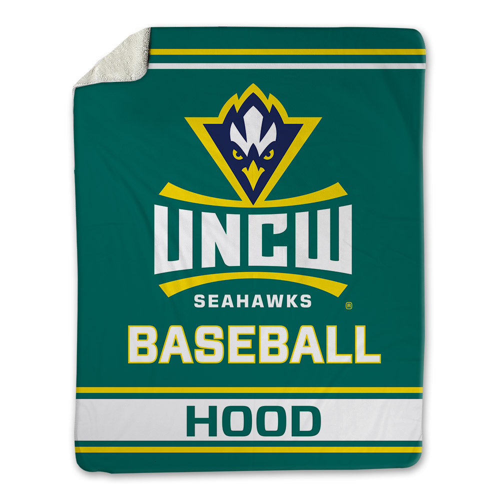 UNC Wilmington - NCAA Baseball : Jackson Hood - Blanket-0