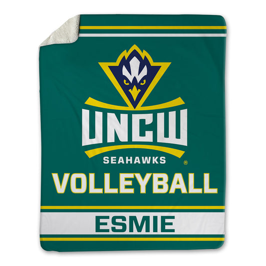UNC Wilmington - NCAA Women's Volleyball : Morgan Esmie - Blanket-0