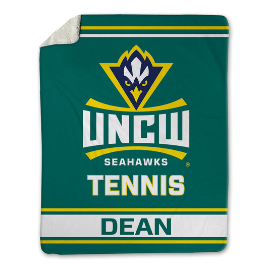 UNC Wilmington - NCAA Men's Tennis : William Dean - Blanket-0