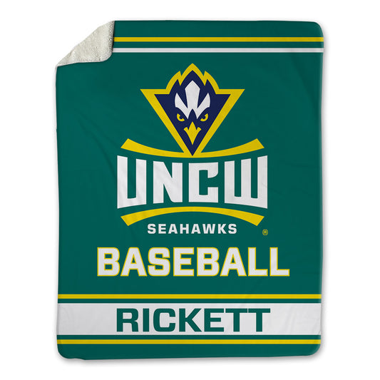 UNC Wilmington - NCAA Baseball : Howie Rickett - Blanket-0