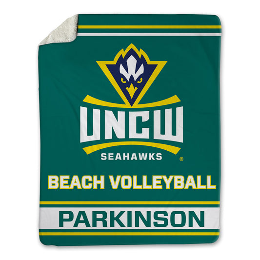 UNC Wilmington - NCAA Beach Volleyball : Hannah Parkinson - Blanket-0