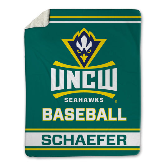 UNC Wilmington - NCAA Baseball : Dylan Schaefer - Blanket-0
