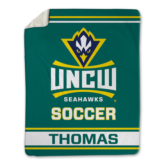 UNC Wilmington - NCAA Women's Soccer : Tilly Thomas - Blanket-0