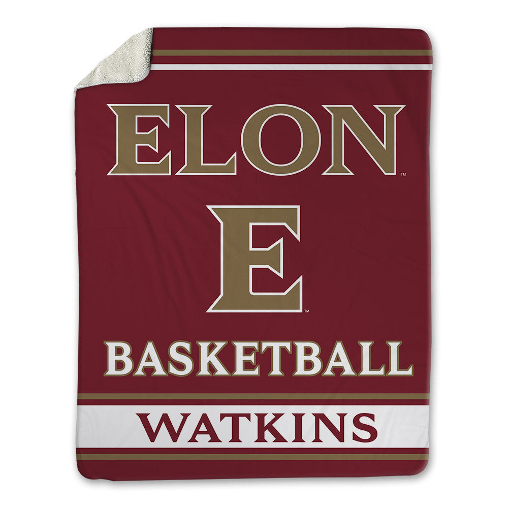 Elon - NCAA Women's Basketball : Tamia Watkins - Blanket-0