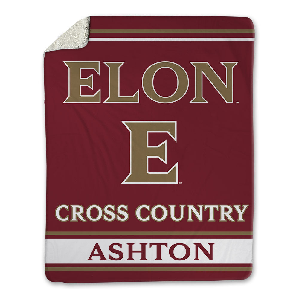 Elon - NCAA Men's Cross Country : William Ashton - Blanket-0