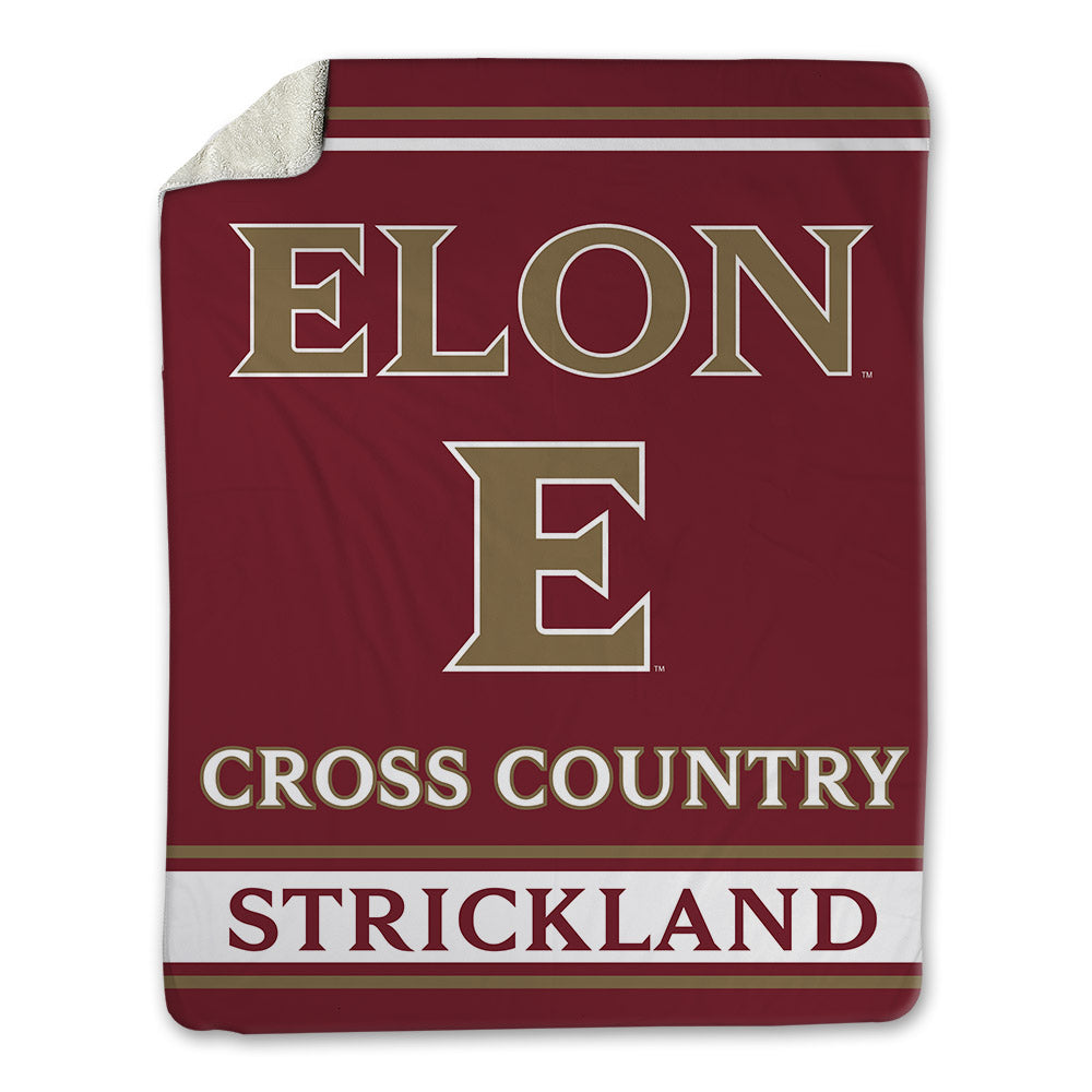 Elon - NCAA Men's Cross Country : Caden Strickland - Blanket-0
